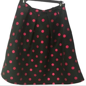 RED Valentino Polka dot Skirt in excellent condition!